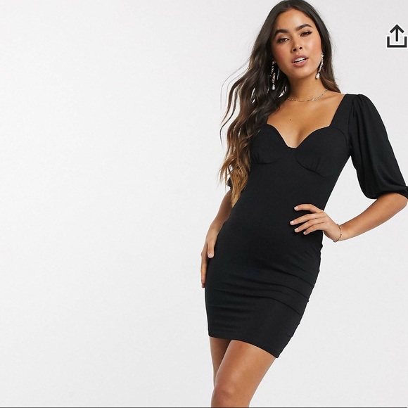 ASOS Dresses & Skirts - Final Price ASOS Black Bodycon Mini Dress